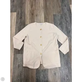 Sweater Cardigan By J. Crew In Cream, Size: Xs Retro Style Thermal Insulation Layer