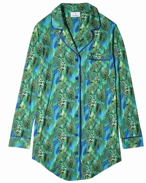Oversized Hoodie Design Cosabella Bella Printed Nightshirt