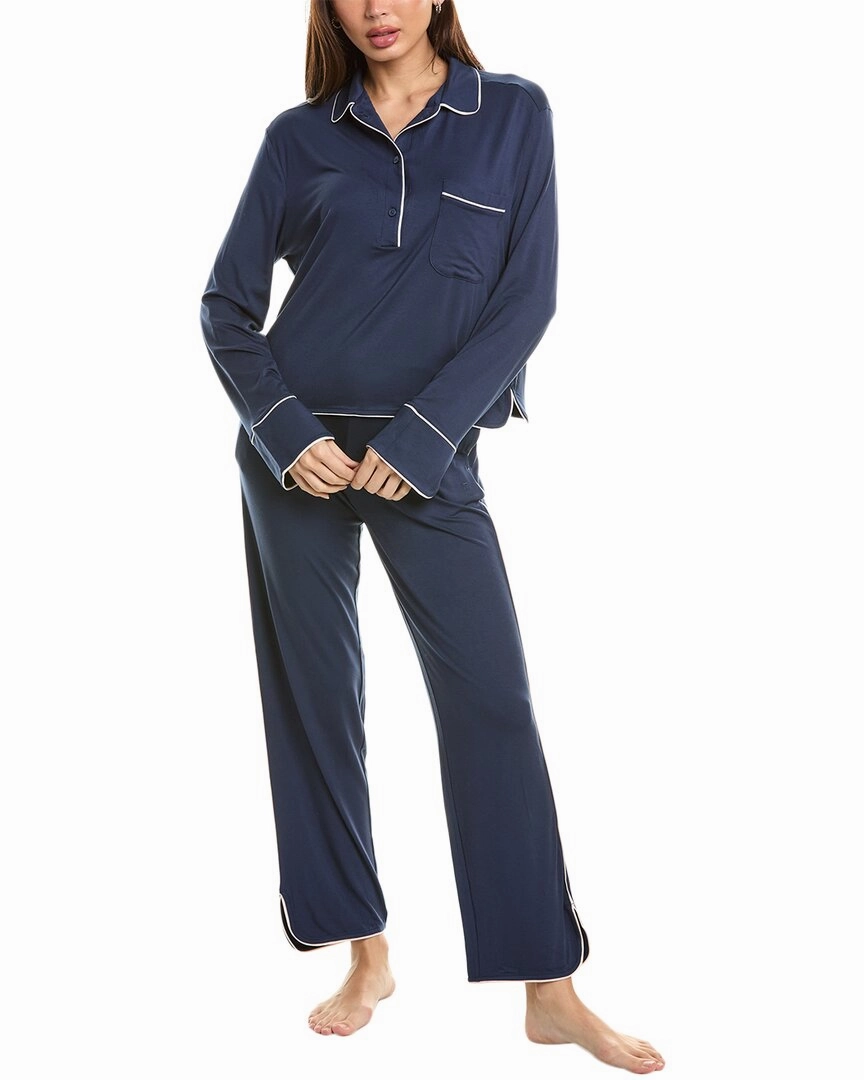 Tommy John 2pc Pajama Set hypoallergenic material Kangaroo Pocket