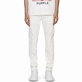 Home Comfort Teen Outfit Office Wear Modern Tuffetage Monogram Denim Skinny Jeans In White