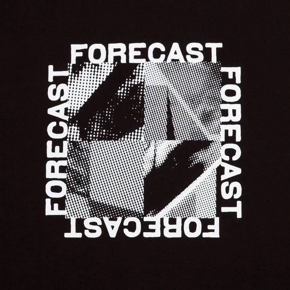 Forecast Seasons T-Shirt - Black Breathable Cotton Fabric Comfy Touch