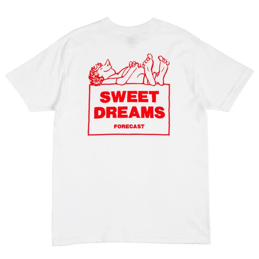 Forecast Sweet Dreams T-Shirt - White Reinforced Hemline