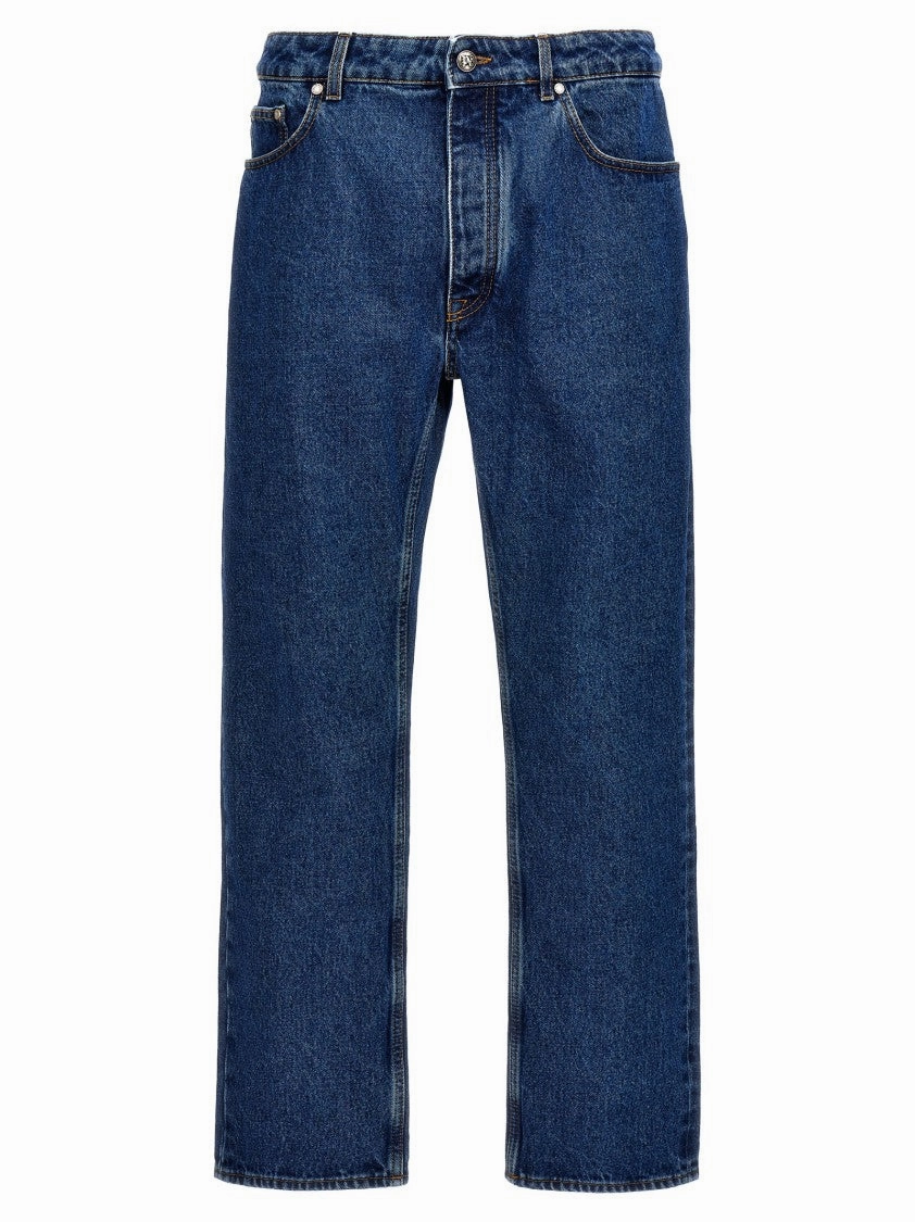 Unisex Wear Premium Eco Conscious Denim 'Lw Monogram' Jeans