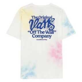 Vans Spray Type T-shirt - White Breathable apparel Layering Must-Have
