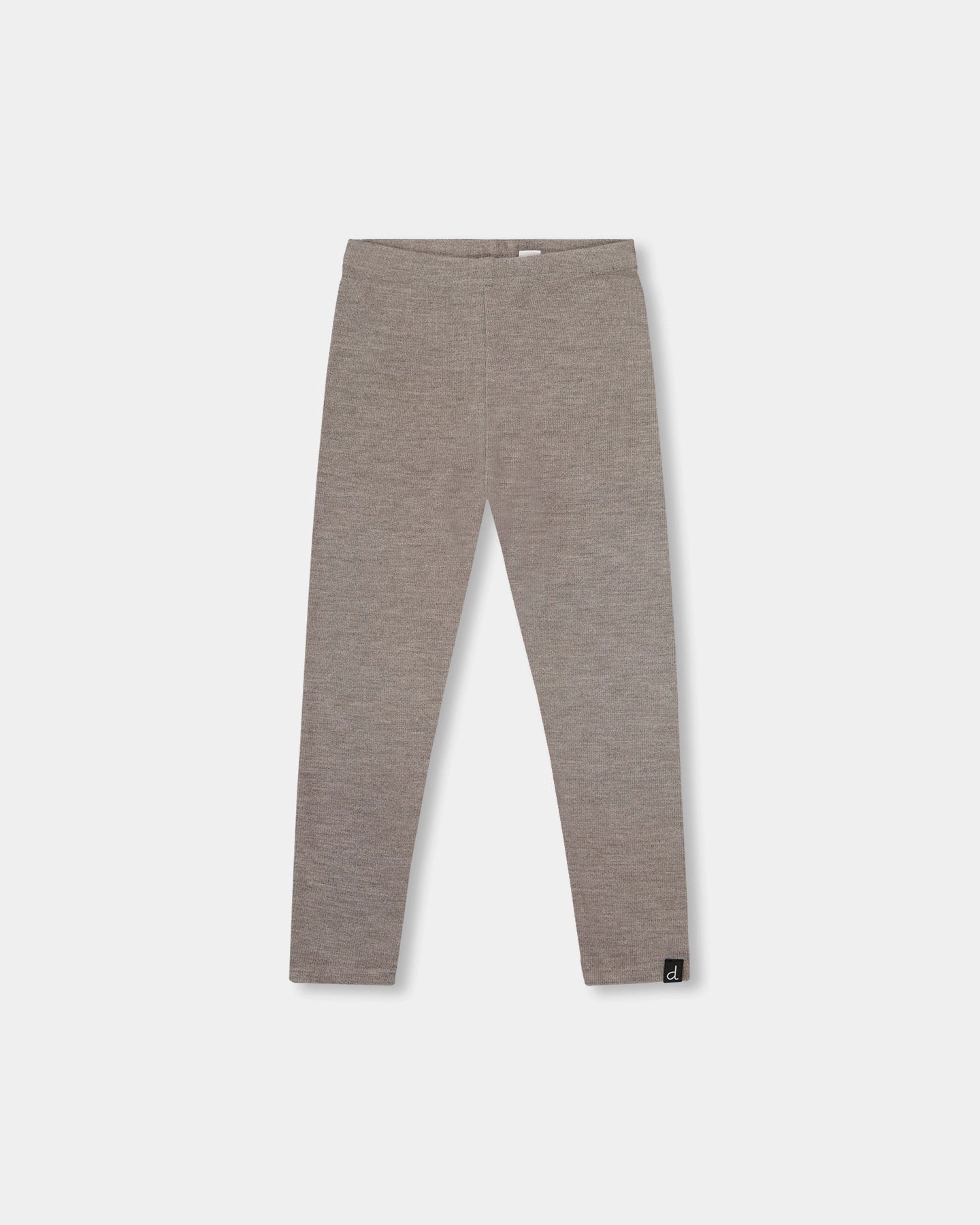 Anti Cling Finish Perfect Comfort Super Soft Ribbed Leggings Heather Gray
