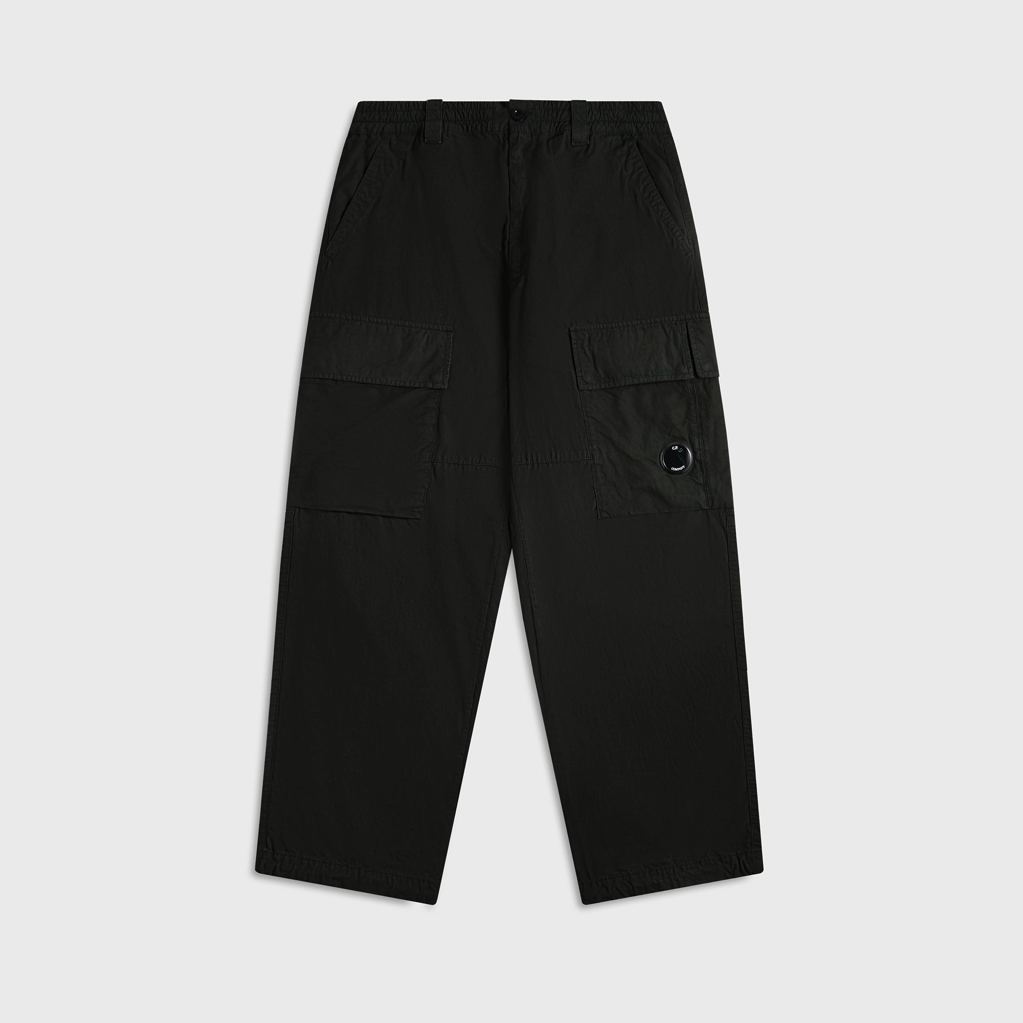 Layered Panel Design C.P. Company Microreps Cargo Pant - Peached Black