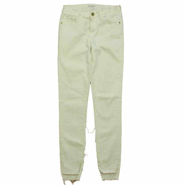 Versatile Wearable Lightweight Flex Frame Girls White Jeggings