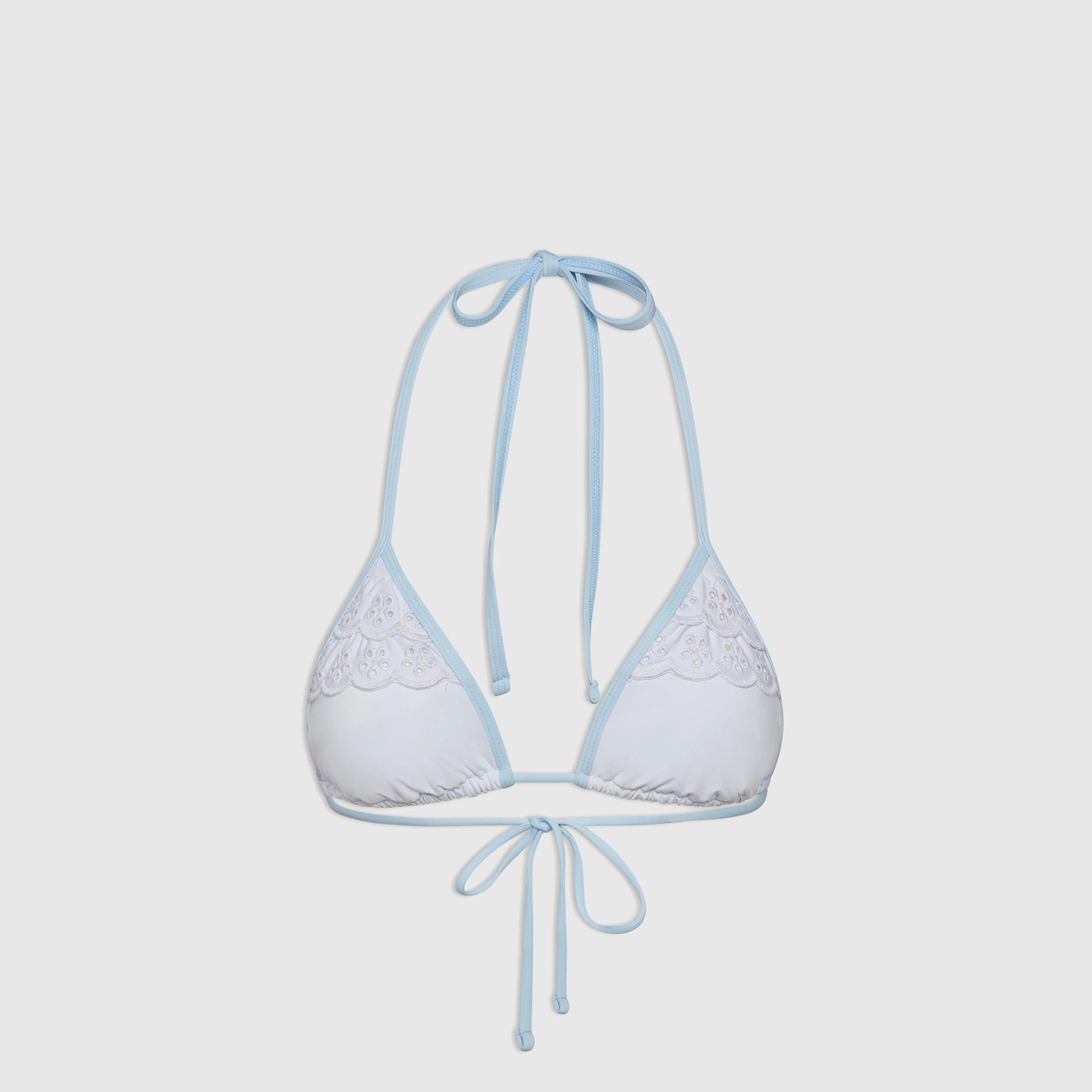 Anti Chlorine Material Frankies Bikinis Nick Top - Spring Cloud