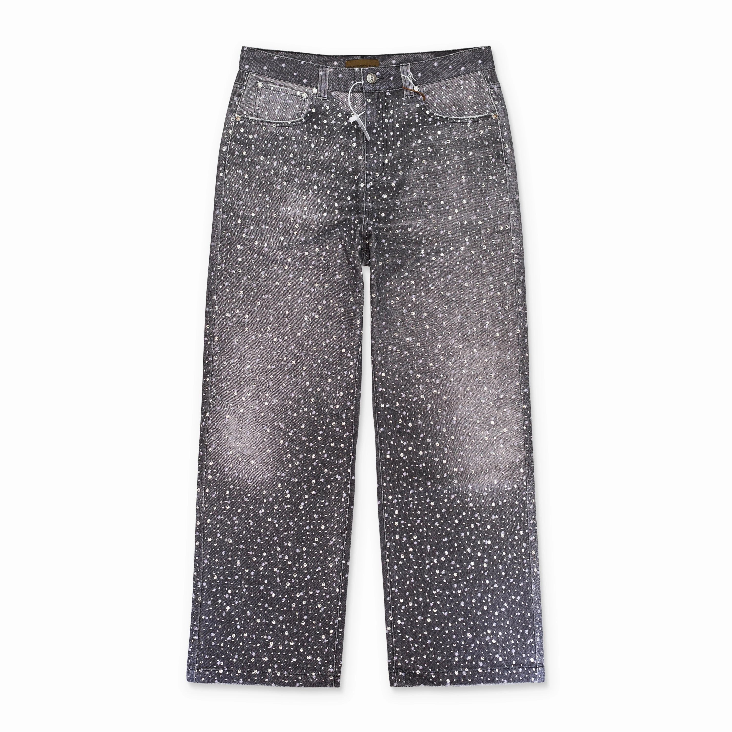 DIAMOND DENIM BLACK STRAIGHT-FIT JEANS Chill Fit Rainy Day Brunch Outfit