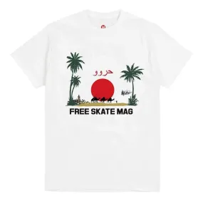 Timeless Wear Free Skate Mag Marrakech T-Shirt - White
