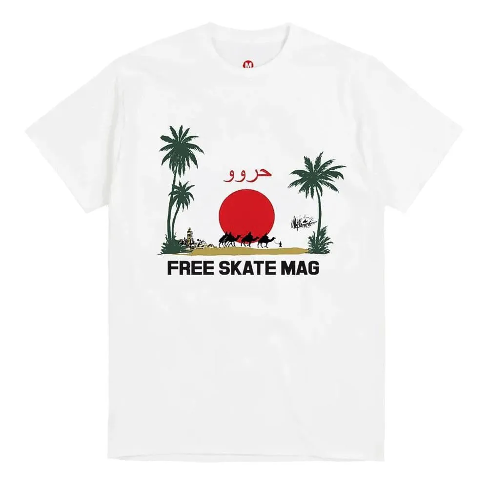 Timeless Wear Free Skate Mag Marrakech T-Shirt - White