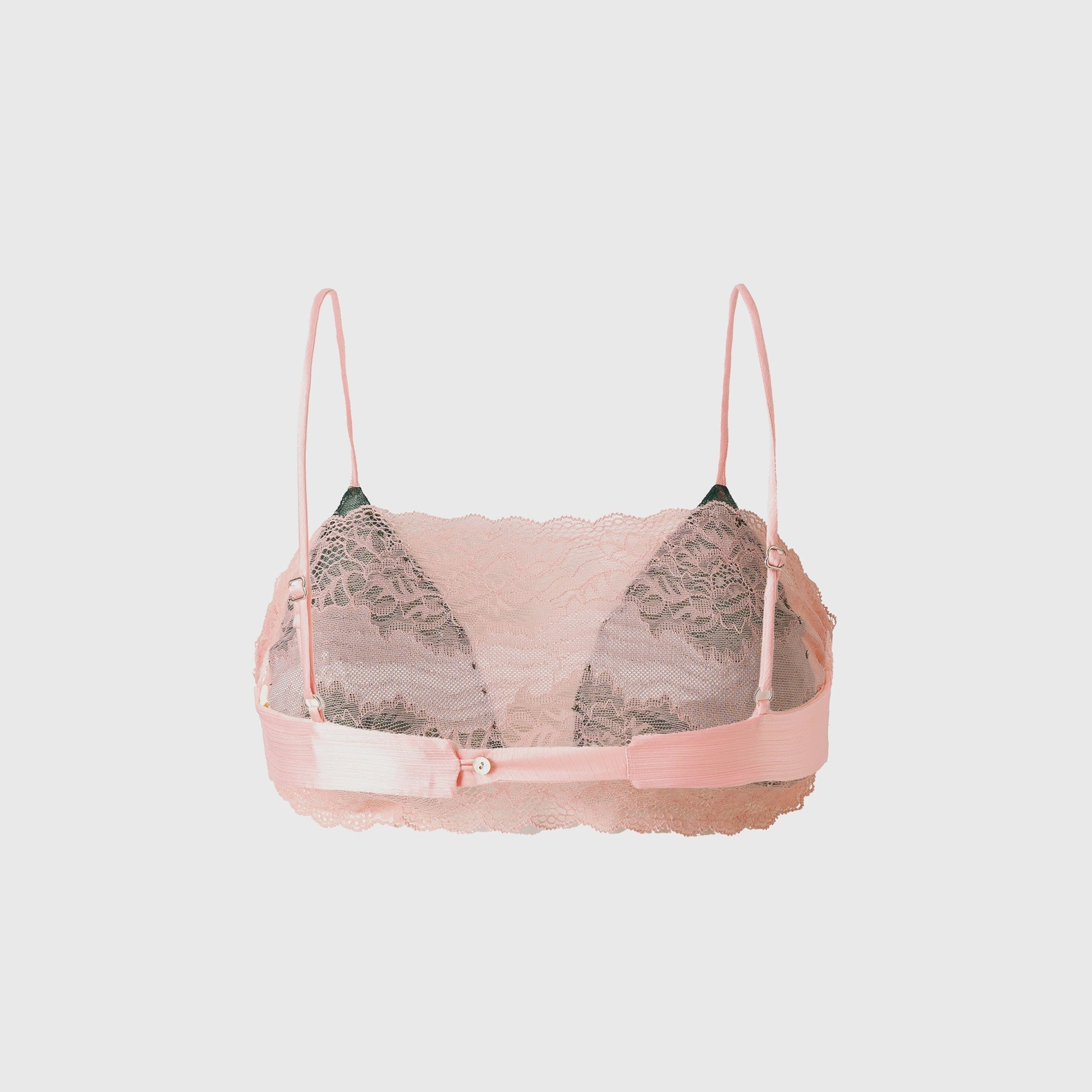 Comfort Outdoor Siedres Sequined Lace Bralette - Pink