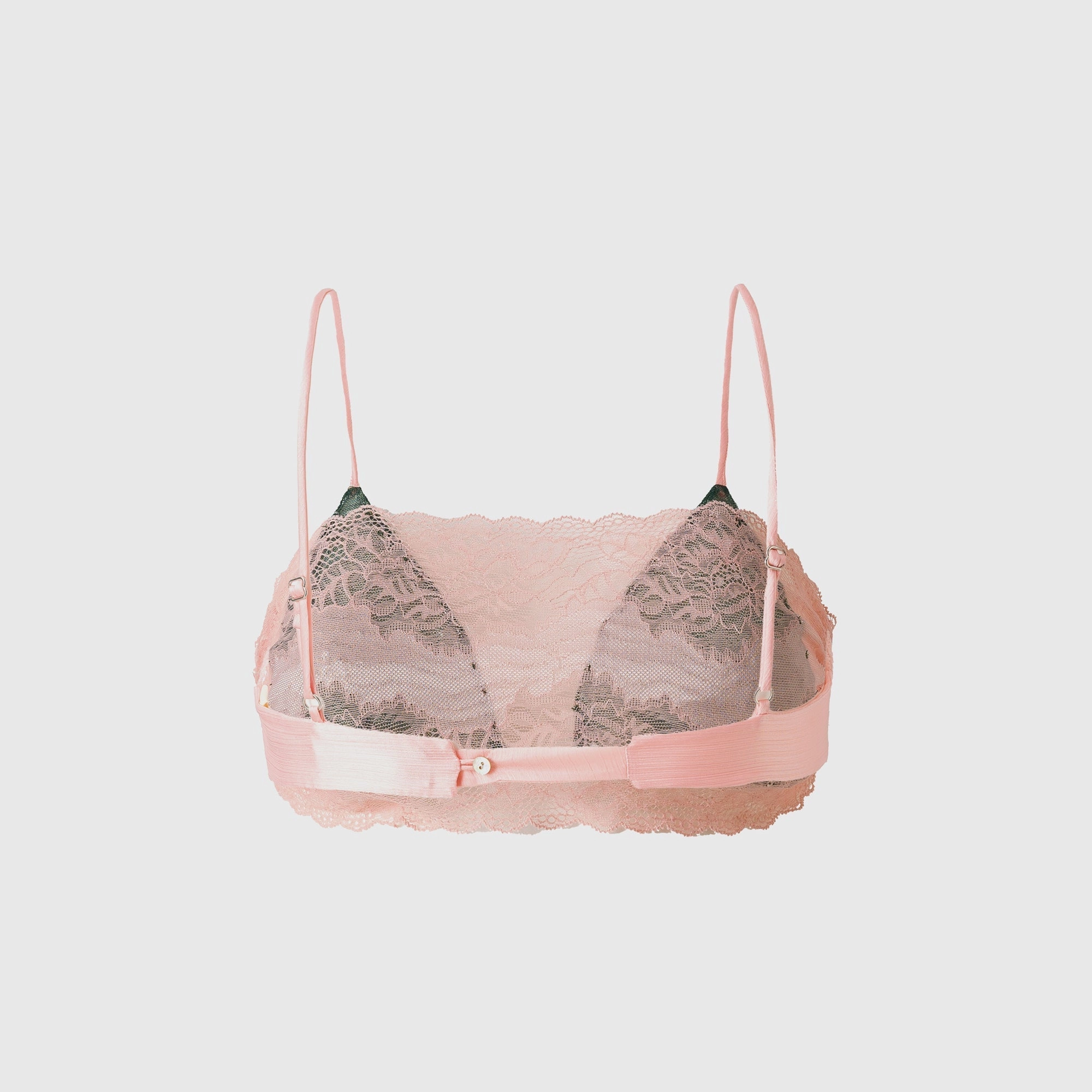 Siedres Sequined Lace Bralette - Pink Travel Friendly