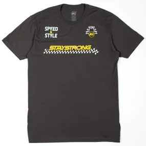 Fashionable Wear Wedding Stay Strong Speed & Style T-Shirt - Asphalt