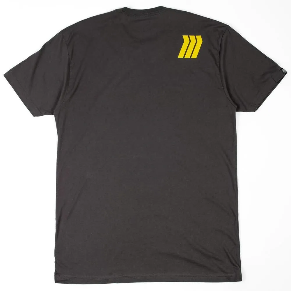Soft Design Essential layering piece Stay Strong Speed & Style T-Shirt - Asphalt