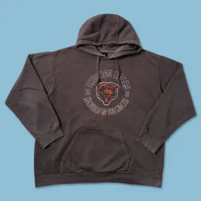V neck Chicago Bears Hoody XLarge