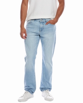 DL1961 Russell Light Fjord Slim Straight Jean Pre Washed Denim