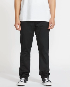 Frickin Slim Stretch Pants In Black Cool And Clean