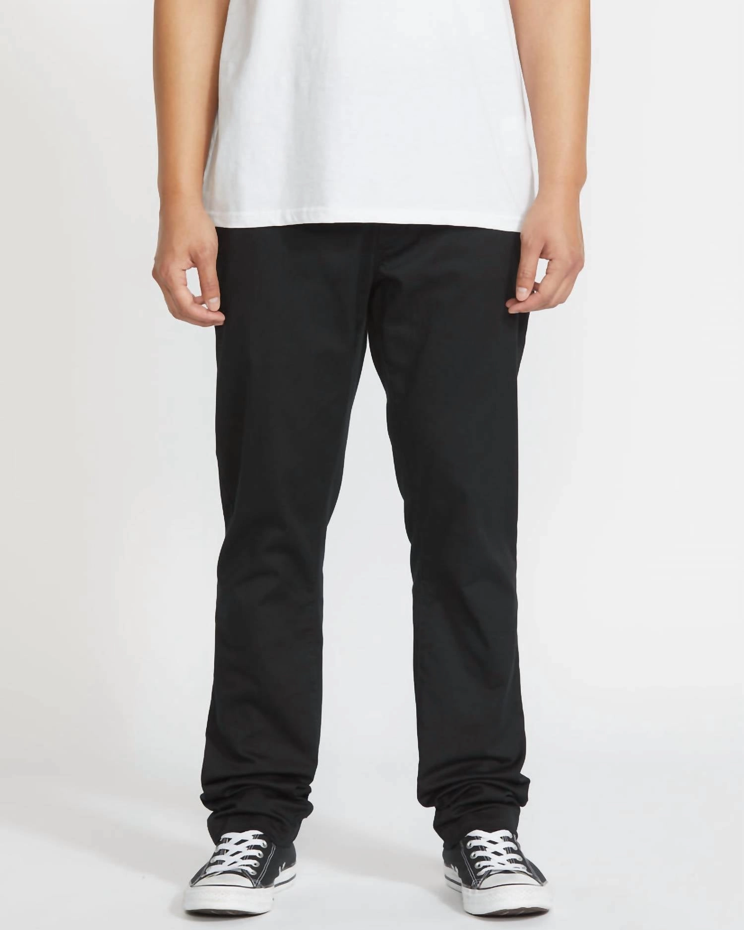 Frickin Slim Stretch Pants In Black Contemporary Vibe