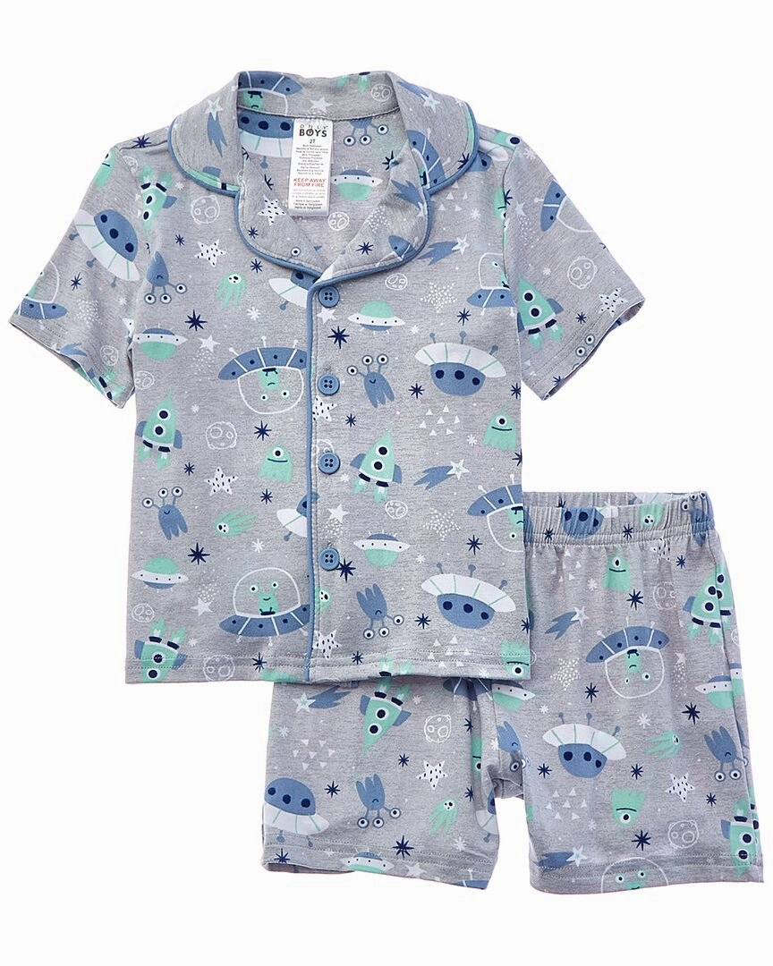 stain resistant coating Only Boys 2pc Sleepy Time Pajama Short Set