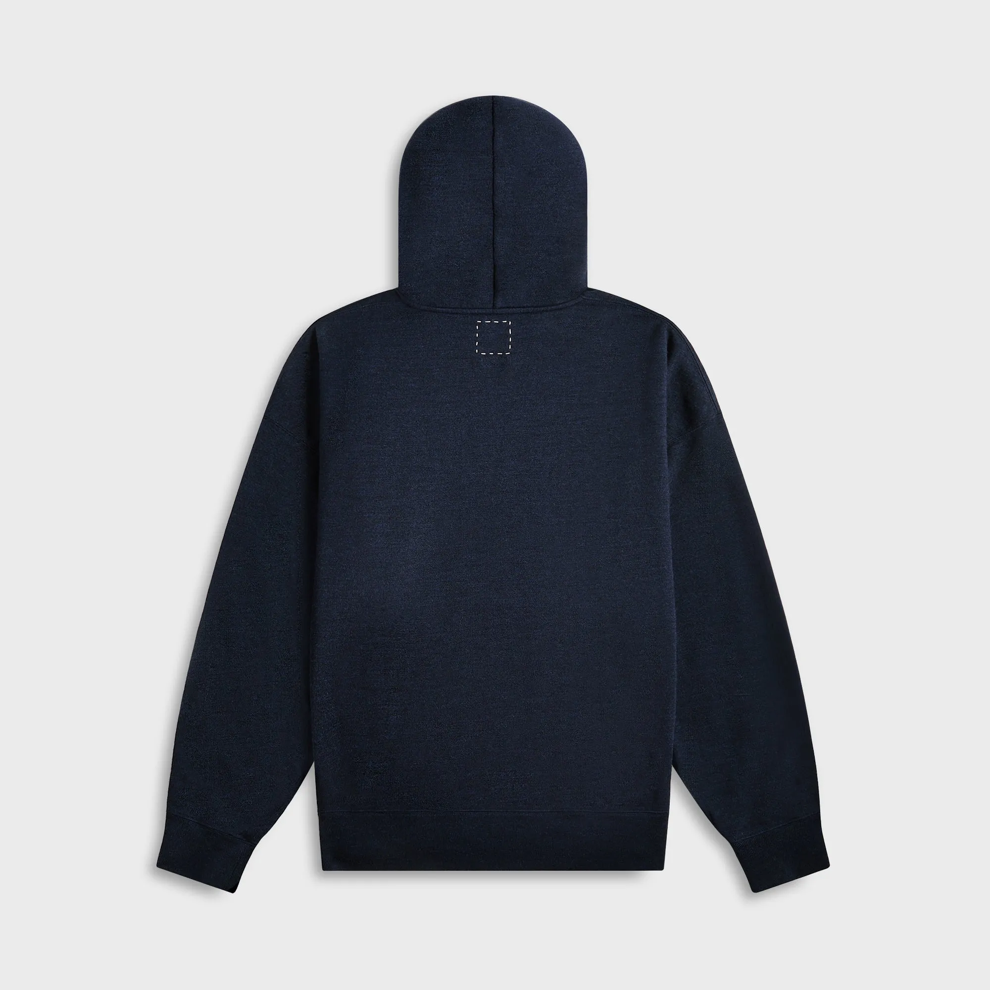 Visvim Jumbo Sb Hoodie P.O. Superfine - Navy Water Resistant Indoor - wear