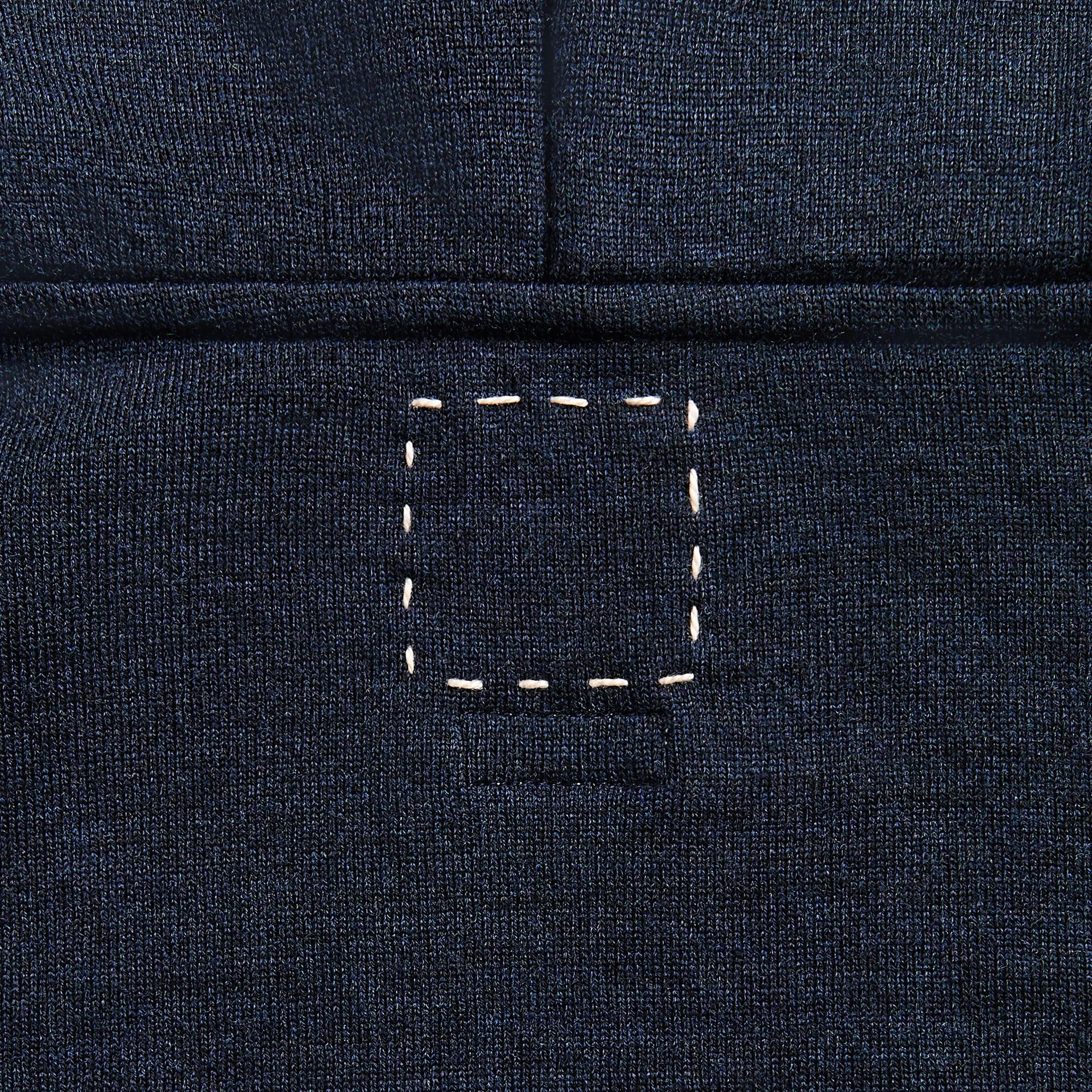 Striped Visvim Jumbo Sb Hoodie P.O. Superfine - Navy