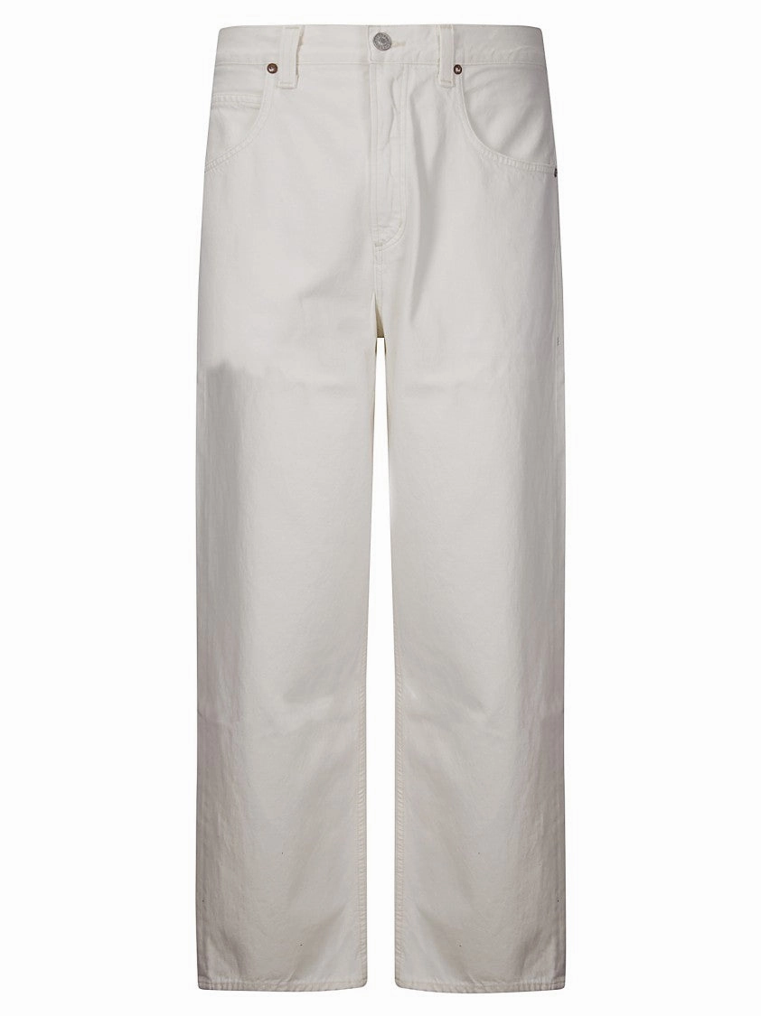 Fusion Jeans In Chalk White Effortless Layer Elegant Vibrant Textured