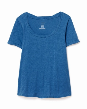 Hidden Stretch Panel Gabriella Women's Cotton T-Shirt