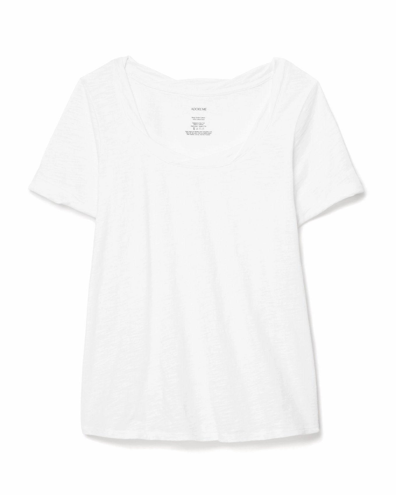 Wrinkle resistant fabric Gabriella Women's Plus-Size Cotton T-Shirt