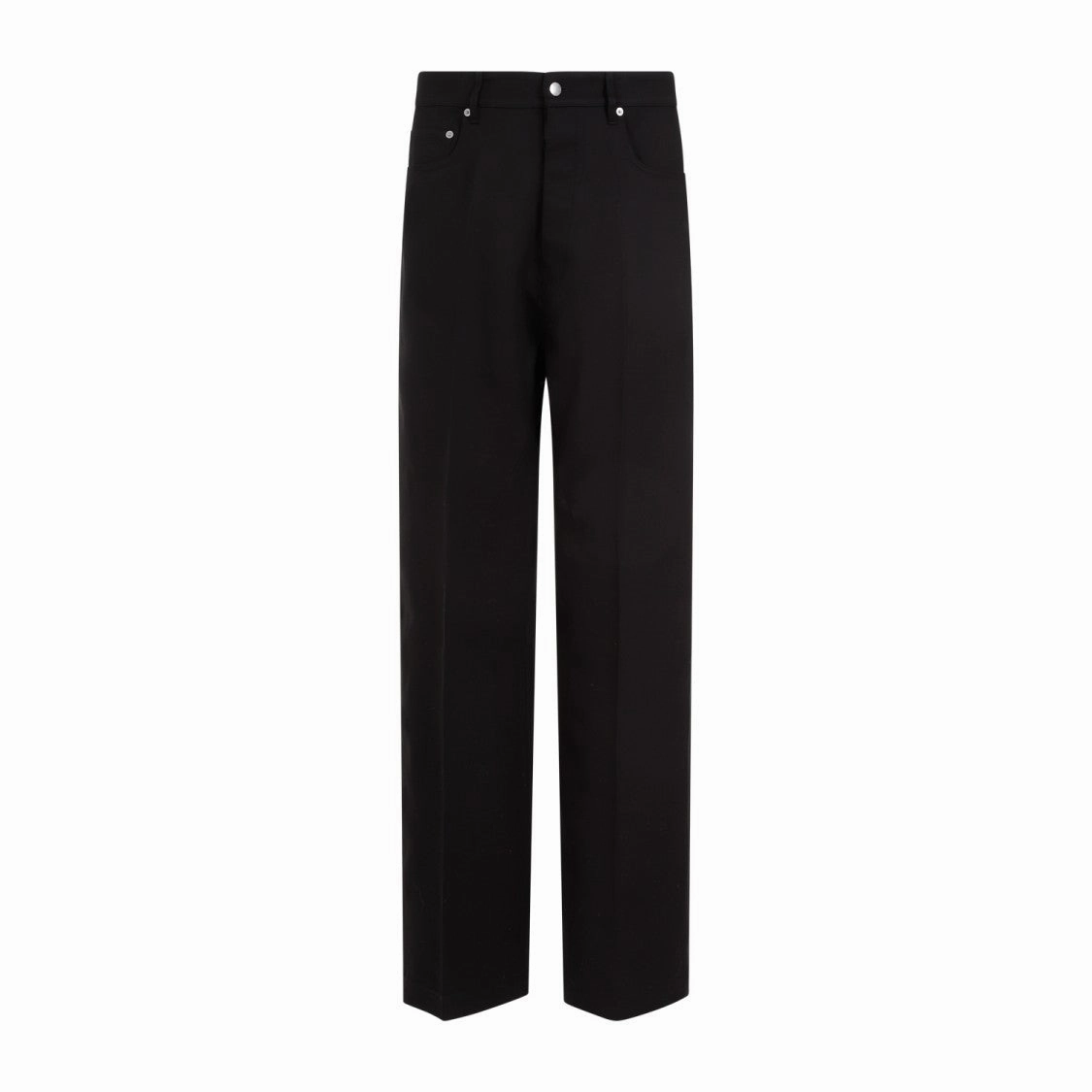 Chill Ready Geth Black Silk Wool Jeans