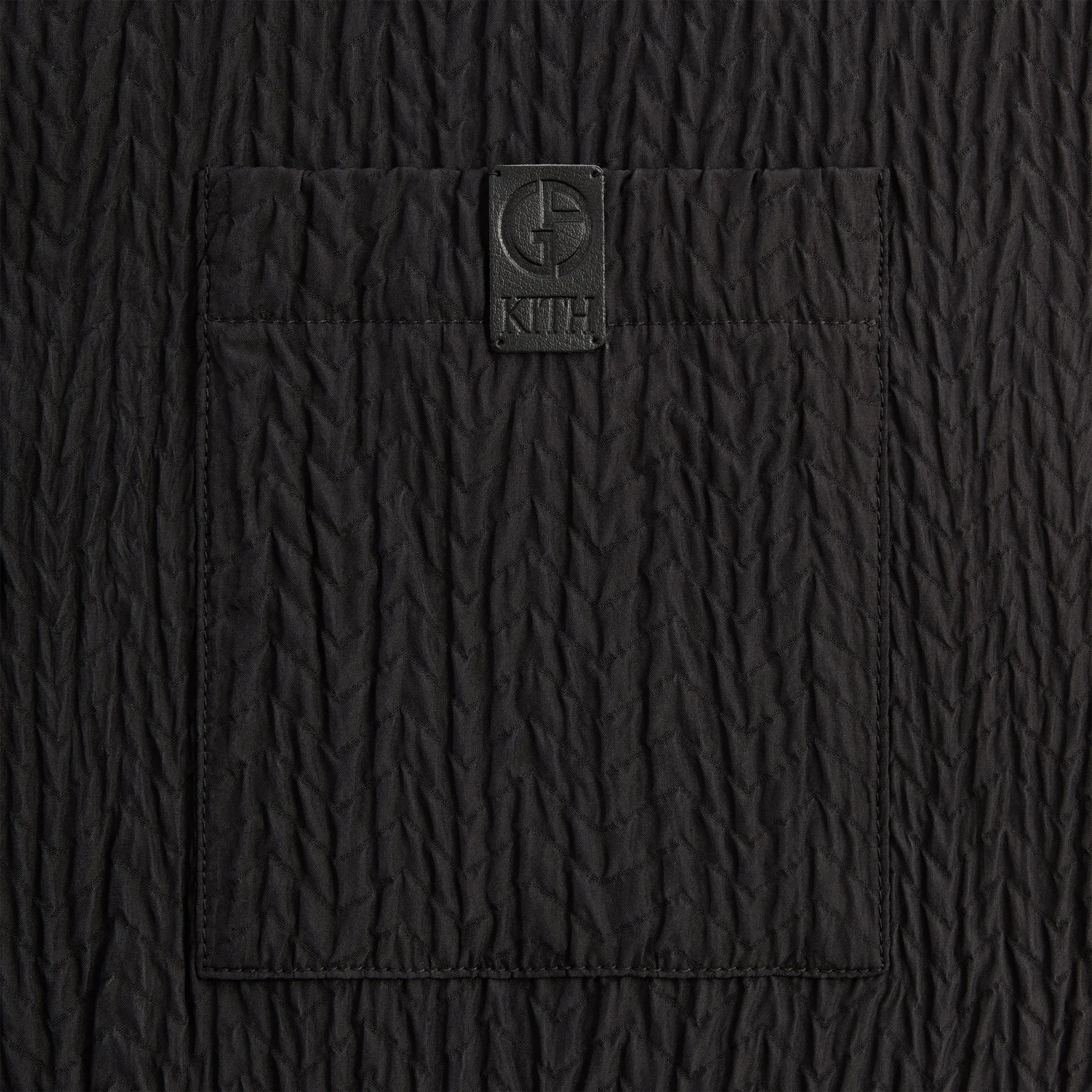 Giorgio Armani & Kith Raf Dolman Buttondown - Black Casual Sophistication Vibrant Hue