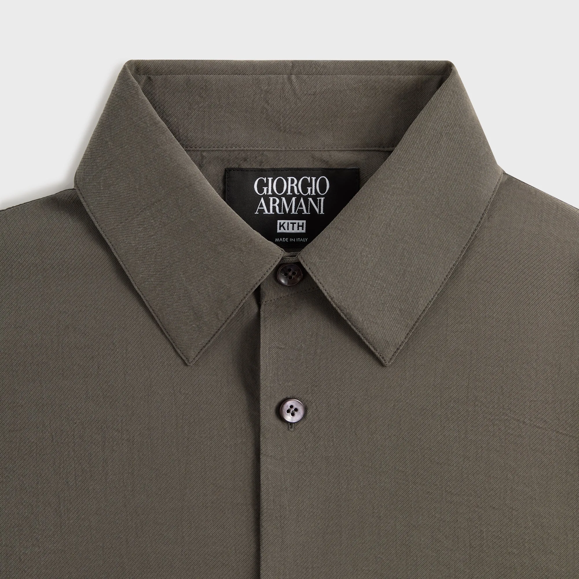 Giorgio Armani & Kith Short Sleeve Button Up - Seam Summer Outfit