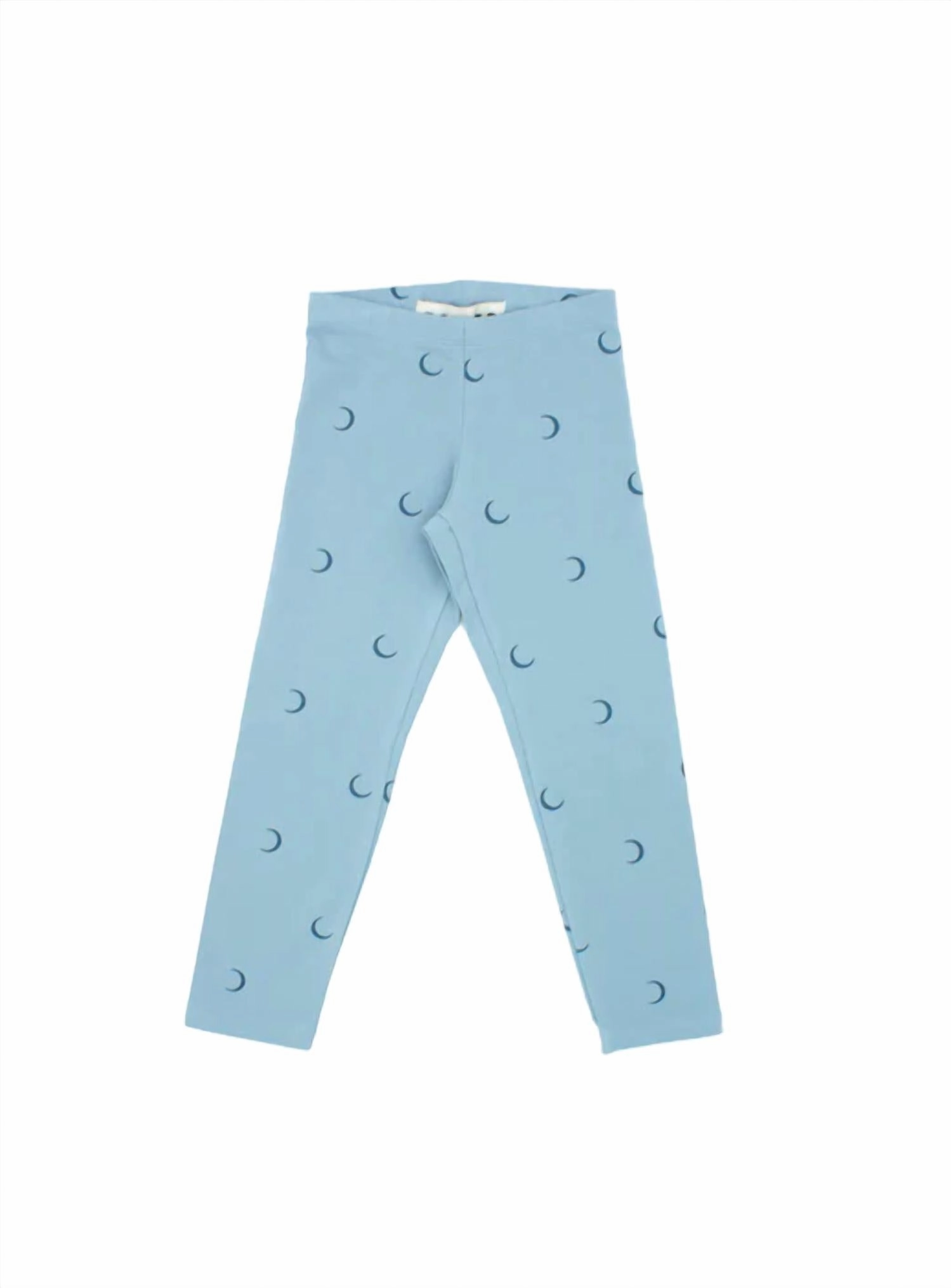 Girl's Long Legging In Blue Moons Chilly Weather Wear Freedom Motion