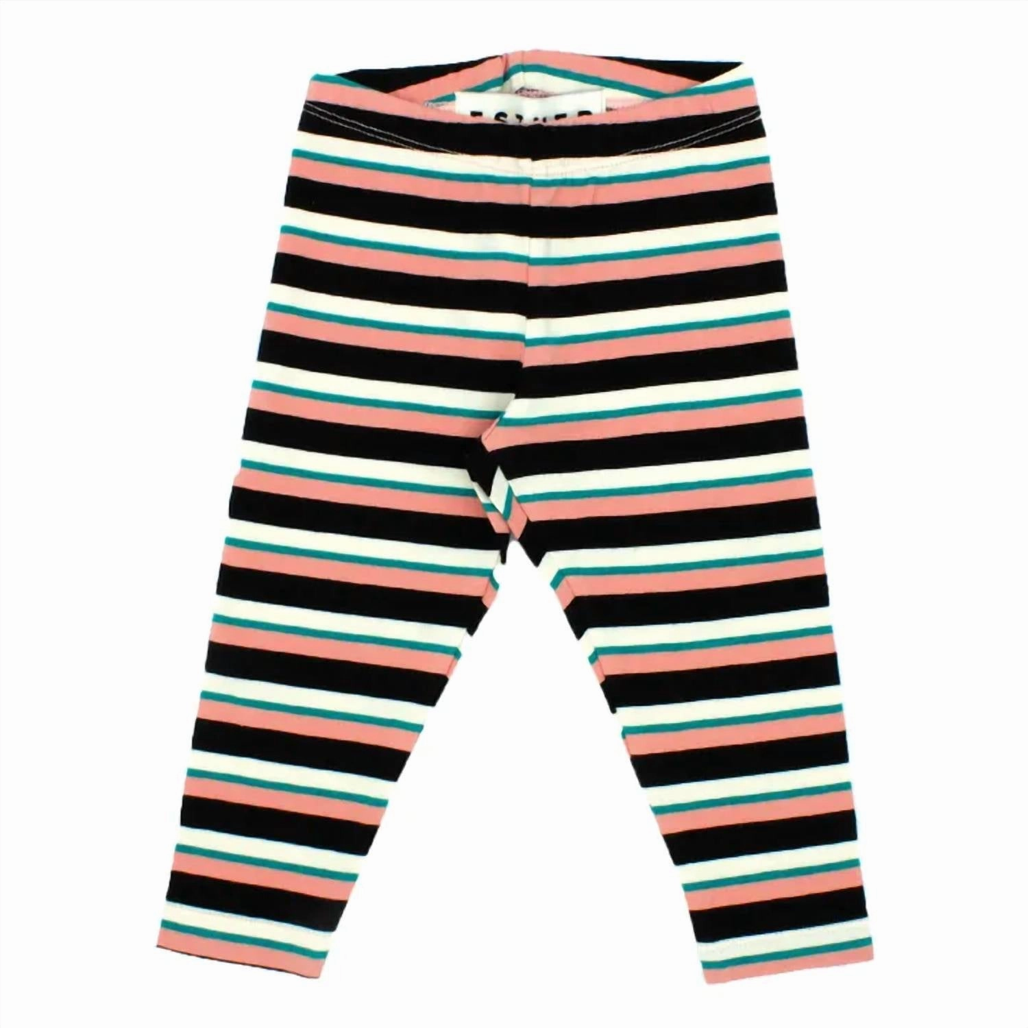 LowProfileStitching Girl's Long Leggings In Coral