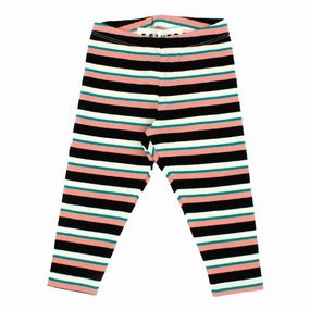 LowProfileStitching Girl's Long Leggings In Coral