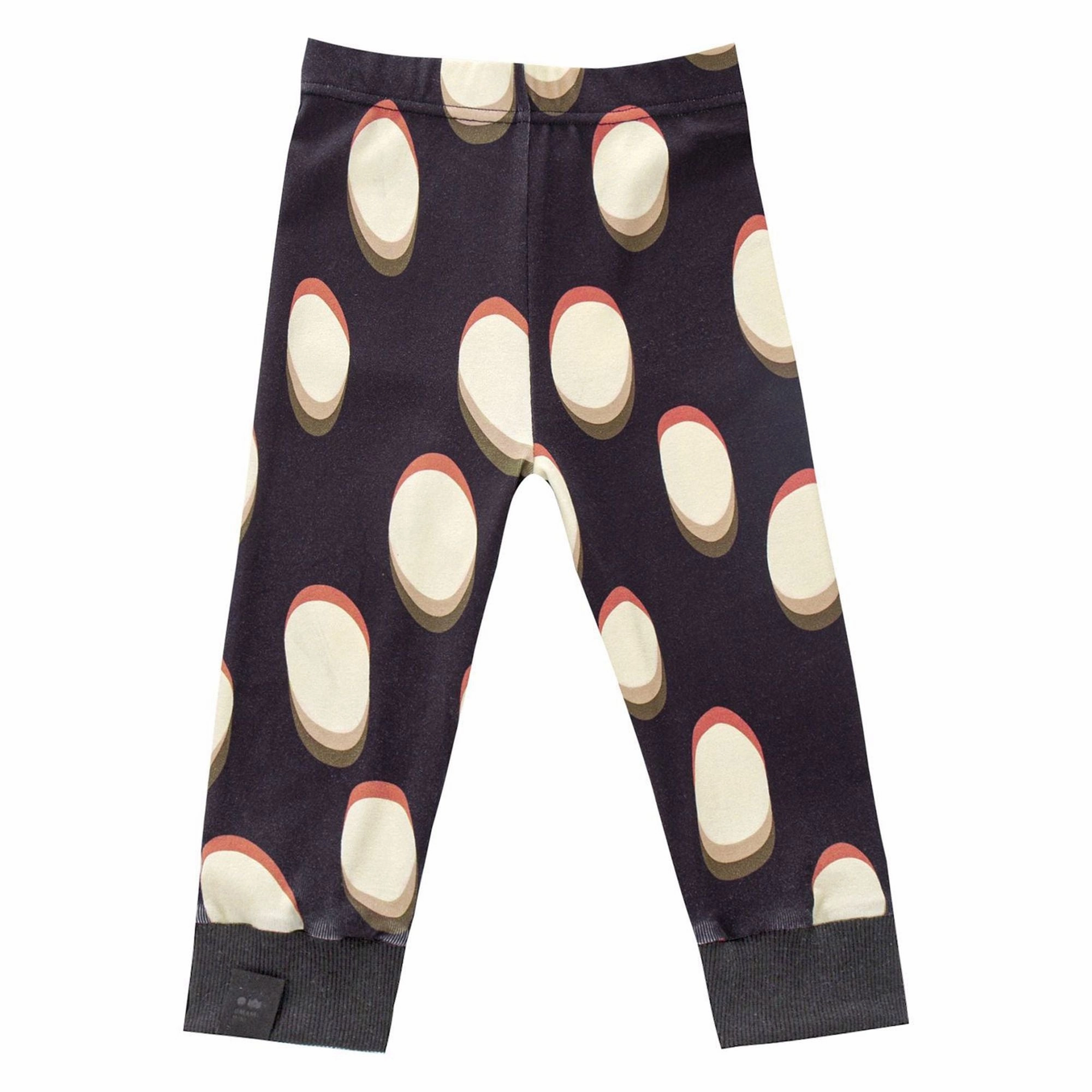 Functional Comfort Wear Girls Jersey Leggings with Rib Cuff