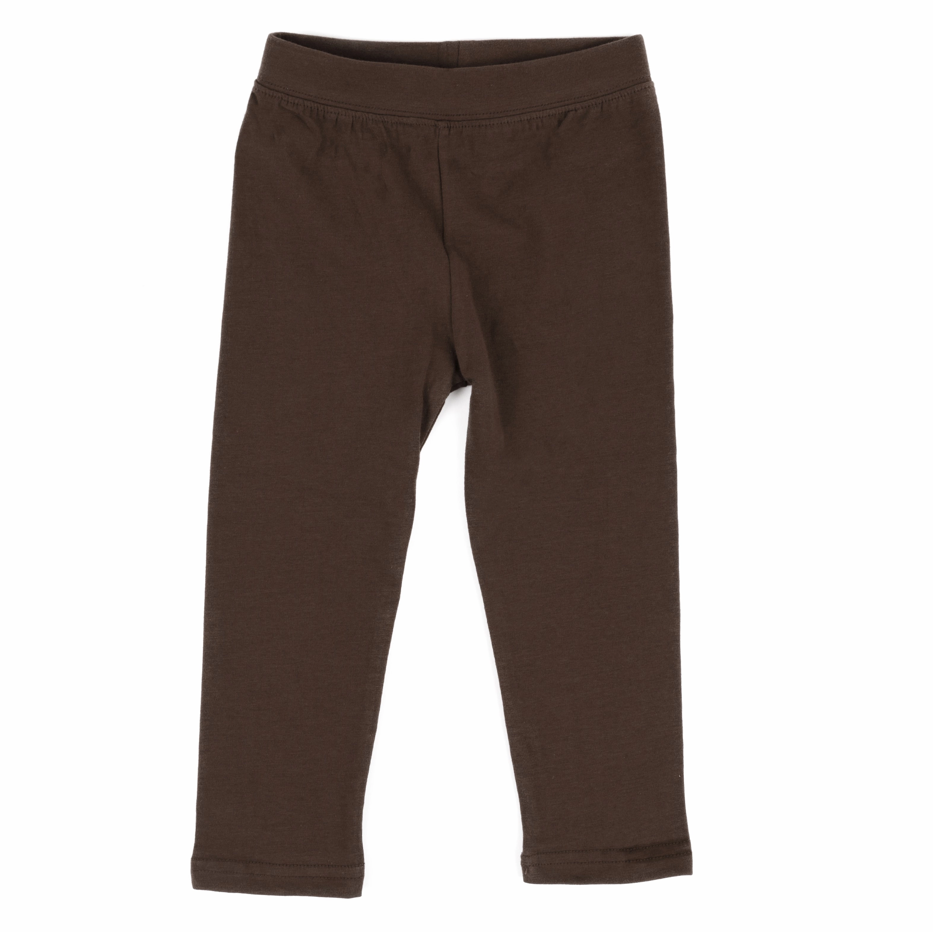 Girls Legging Neutral Solid Color High-waisted fit