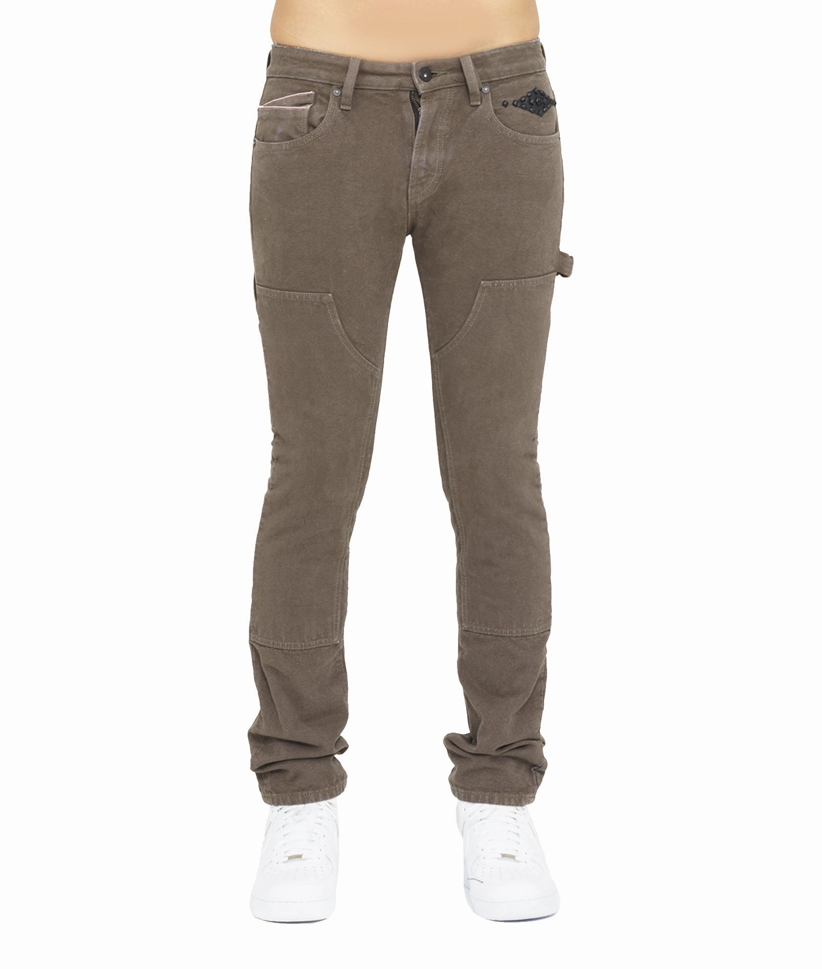 ROCKER SLIM RIGID 'LUCKY BASTARD' IN ARMY GREEN Low Impact Processing Modern Traveler Gear Sunny Vibes