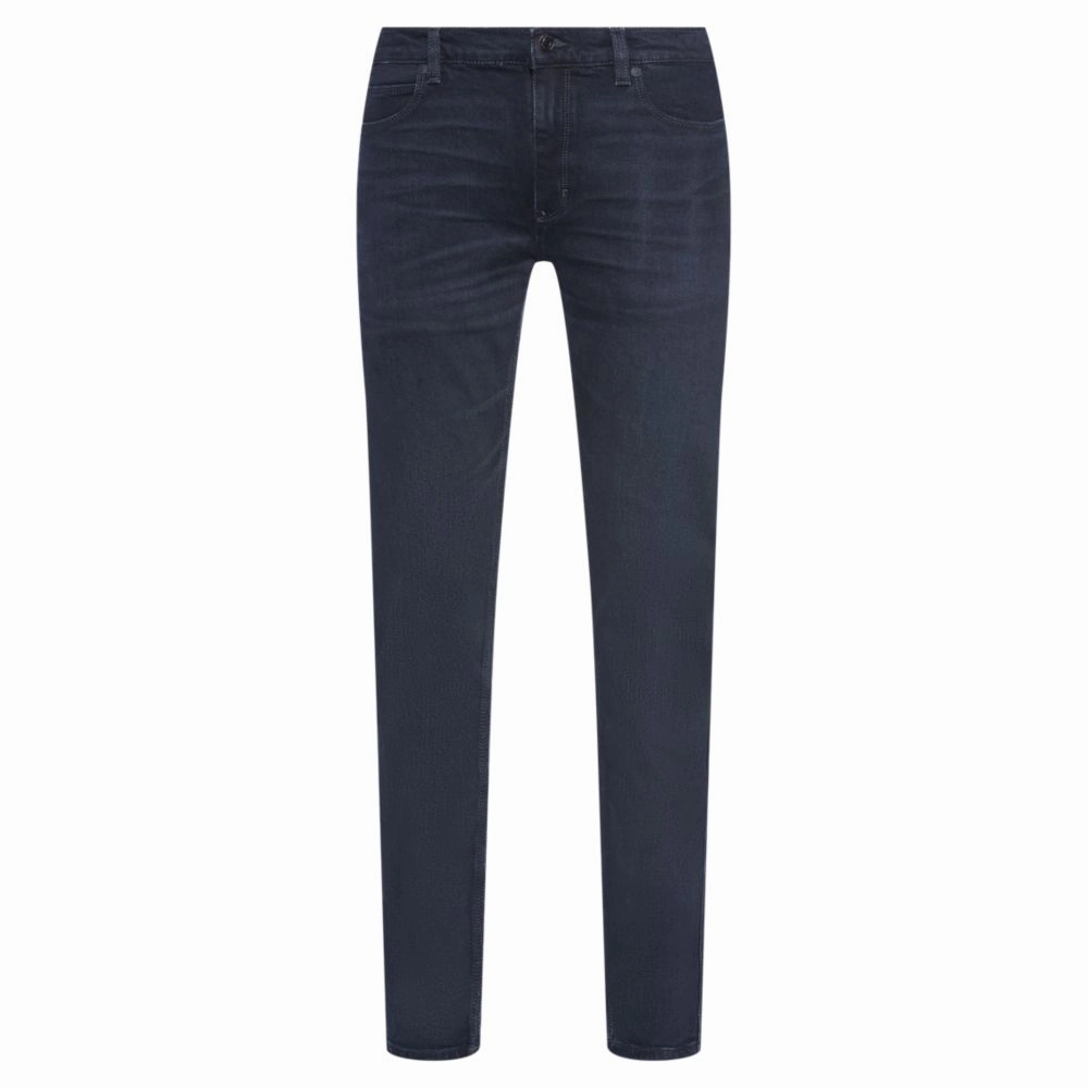Extra-slim-fit jeans in blue-black stretch denim Layered Look Ready Choice