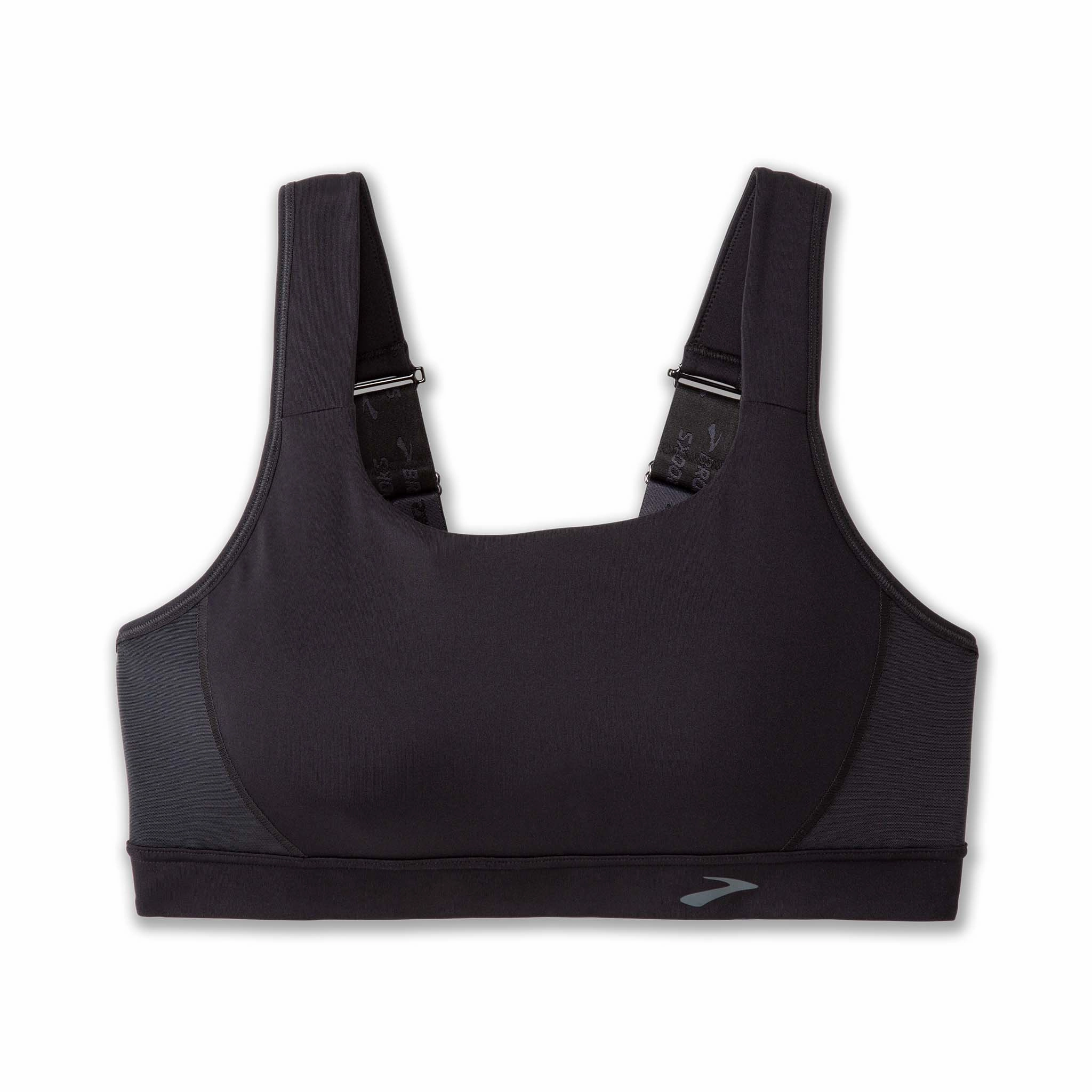 Brooks | Women's Convertible 2.0 Sports Bra - Black Seamless lining