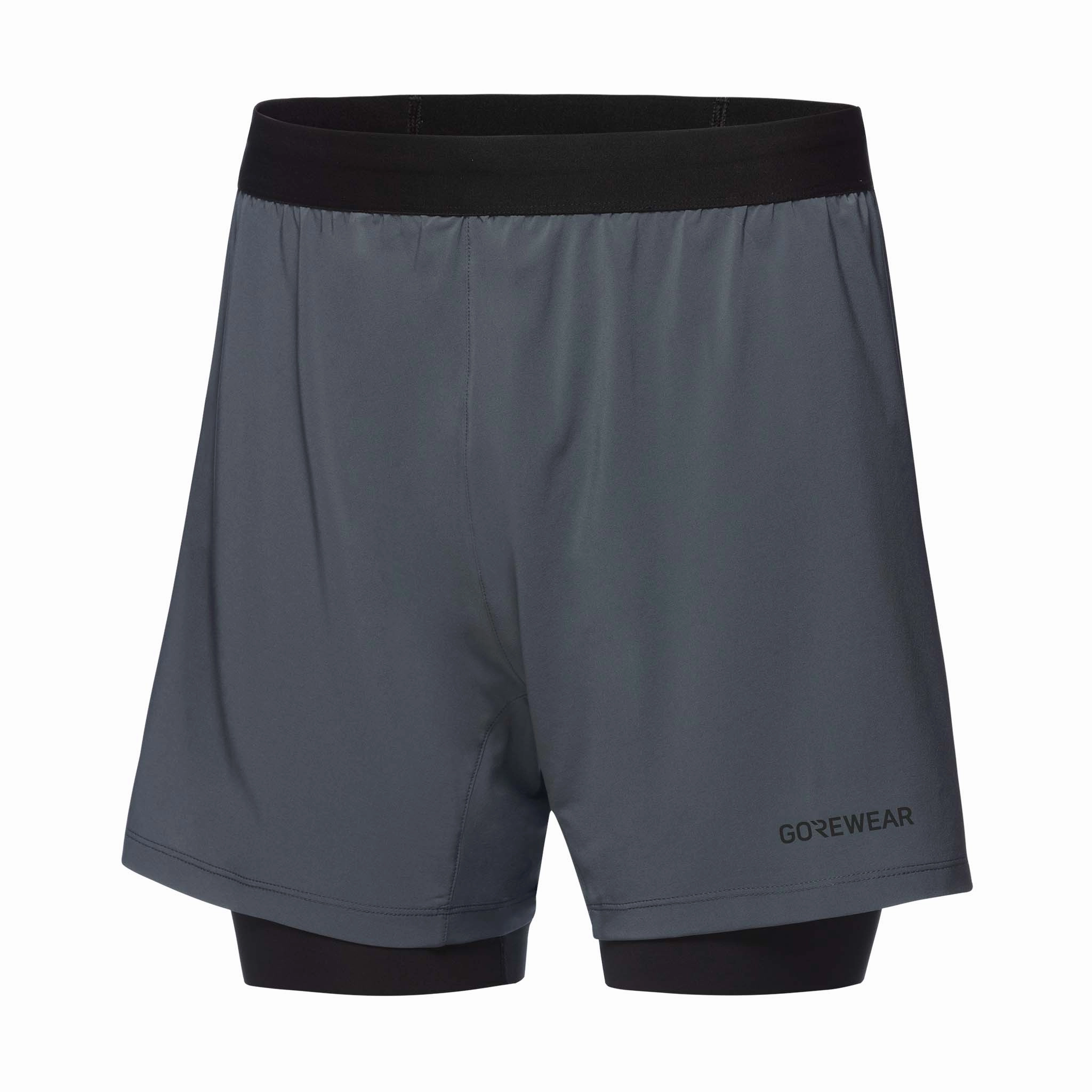 GOREWEAR | Men's Concurve 5" 2IN1 Shorts - Lab Graphite/Black Bohemian