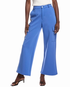 Tag Free Labeling Multi Pocket Design Gracia Wide Leg Sweatpant