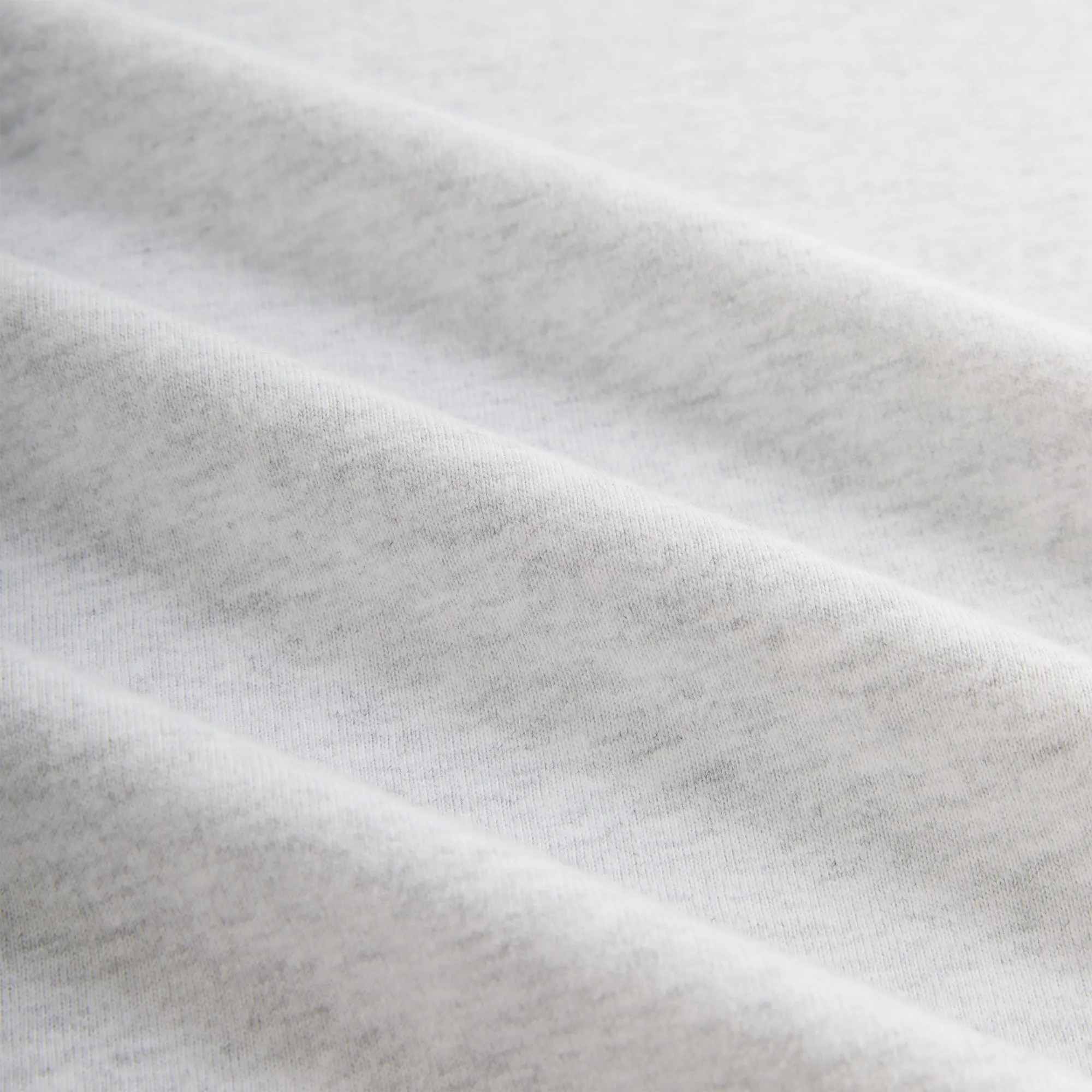 contrast Kith Long Sleeve LAX Tee - Light Heather Grey
