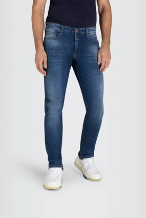 Greg Tapered Jeans In Mid Blue Vintage All Time Fit
