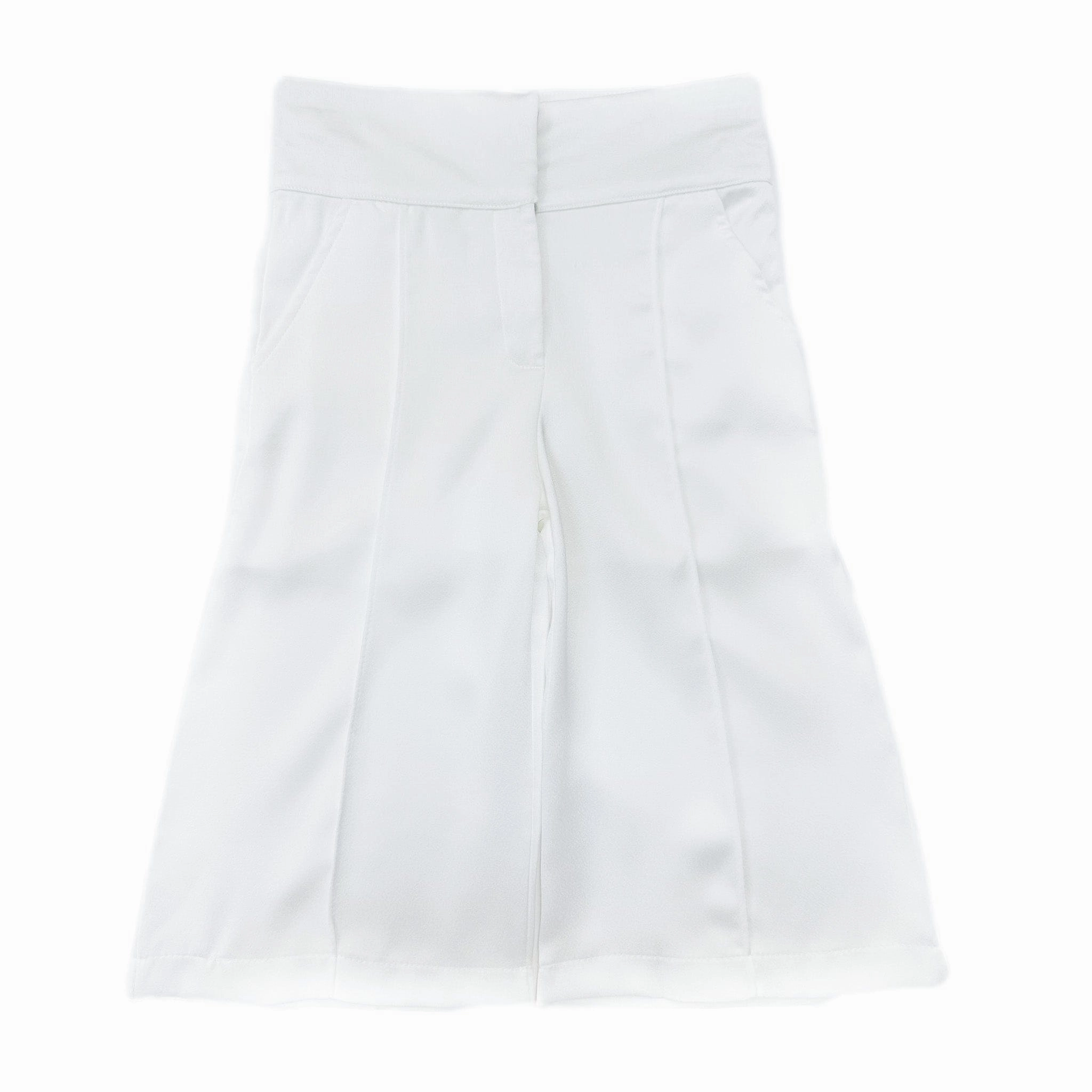 Multi Purpose Gwen White Wide Leg Pants