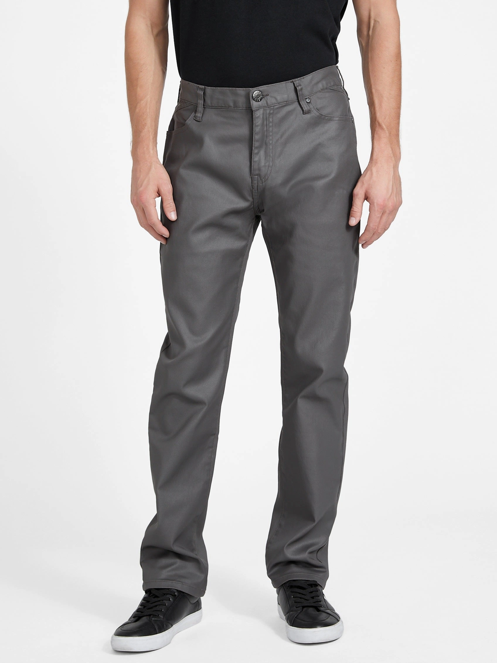 Perfect Basic Neutral Tones Harlem Slim-Fit Jeans