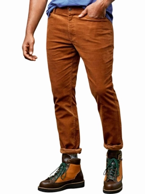 Harrison Corduroy Pants In Rust Relaxed Style Work Ready Outdoor Enthusiast Casual Wear