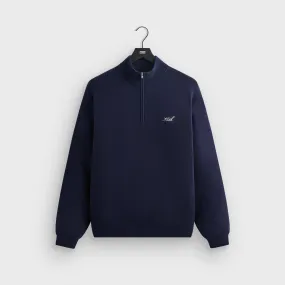 Kith Harmon Quarter Zip Mock Neck - Nocturnal Weather Adaptive Ventilation Quick Access Hidden Pockets
