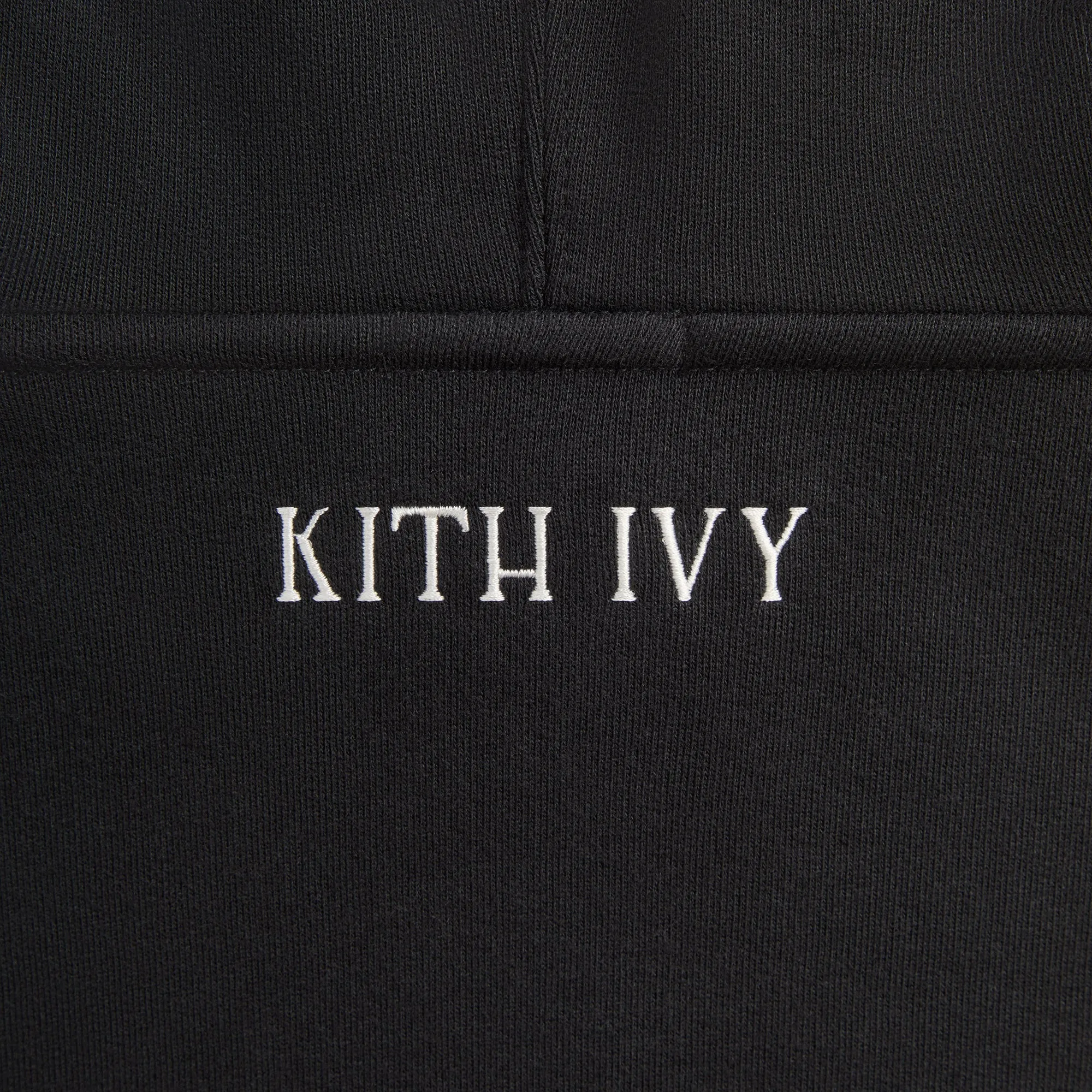 Kith Ivy Williams I Hoodie - Black Street Energy Wear Breathability