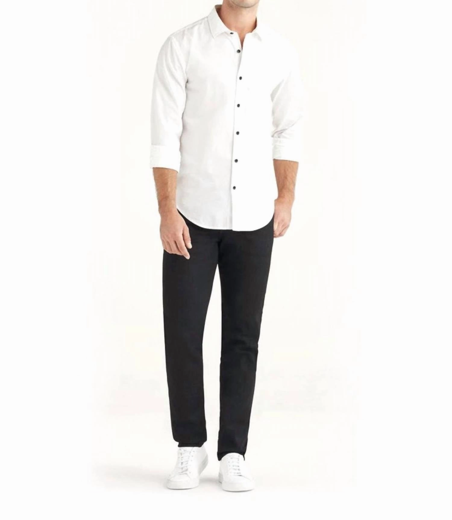 Responsible Denim Production Paxtyn Jean In Black